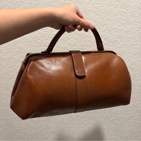 Salvatore Ferragamo Brown Leather
Satchel Hand Bag - Picture 13 of 16